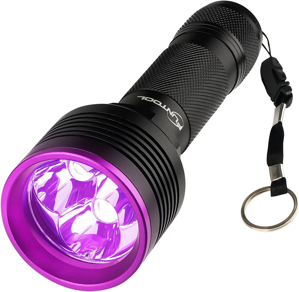 2 Pack Rechargeable UV Flashlight 385-395nm Z327780