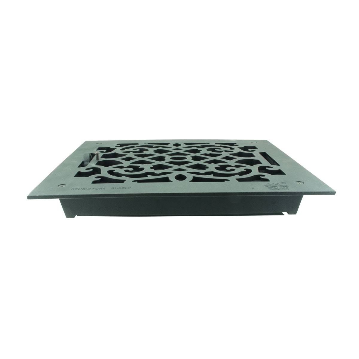 Victorian Cast Floor Heat Register Vent 10 x 12 Z58875
