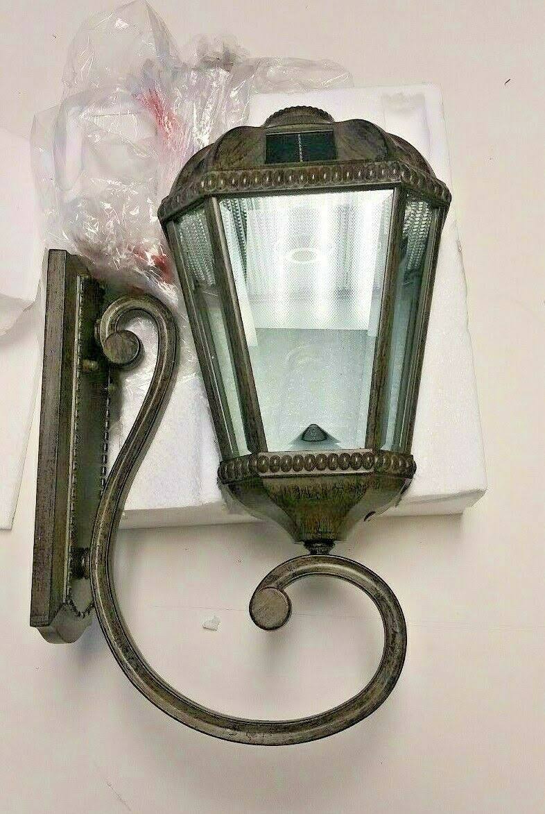 Bronze Royal Solar Light Wall Mount E66920