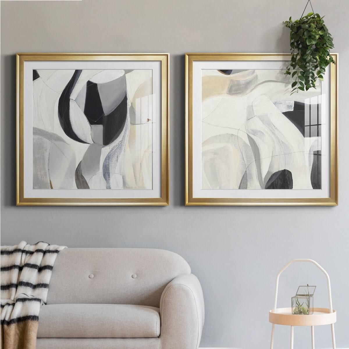 Black Giclee Print 20x20 P32074