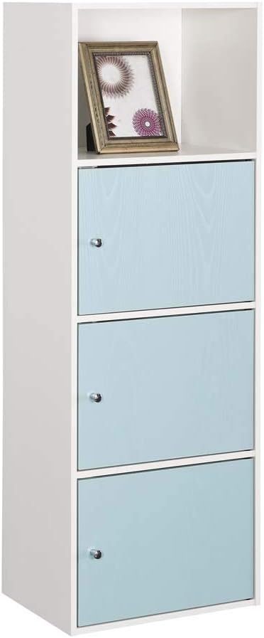 3 Door Cabinet, White/Sea Foam U940