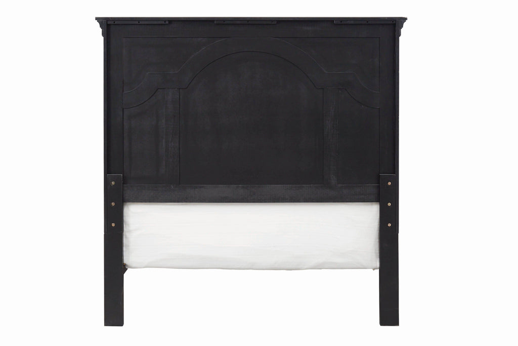 Vintage Black Eastern King Size Bed T757