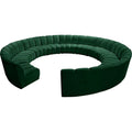 Green Velvet Modular Sectional K802