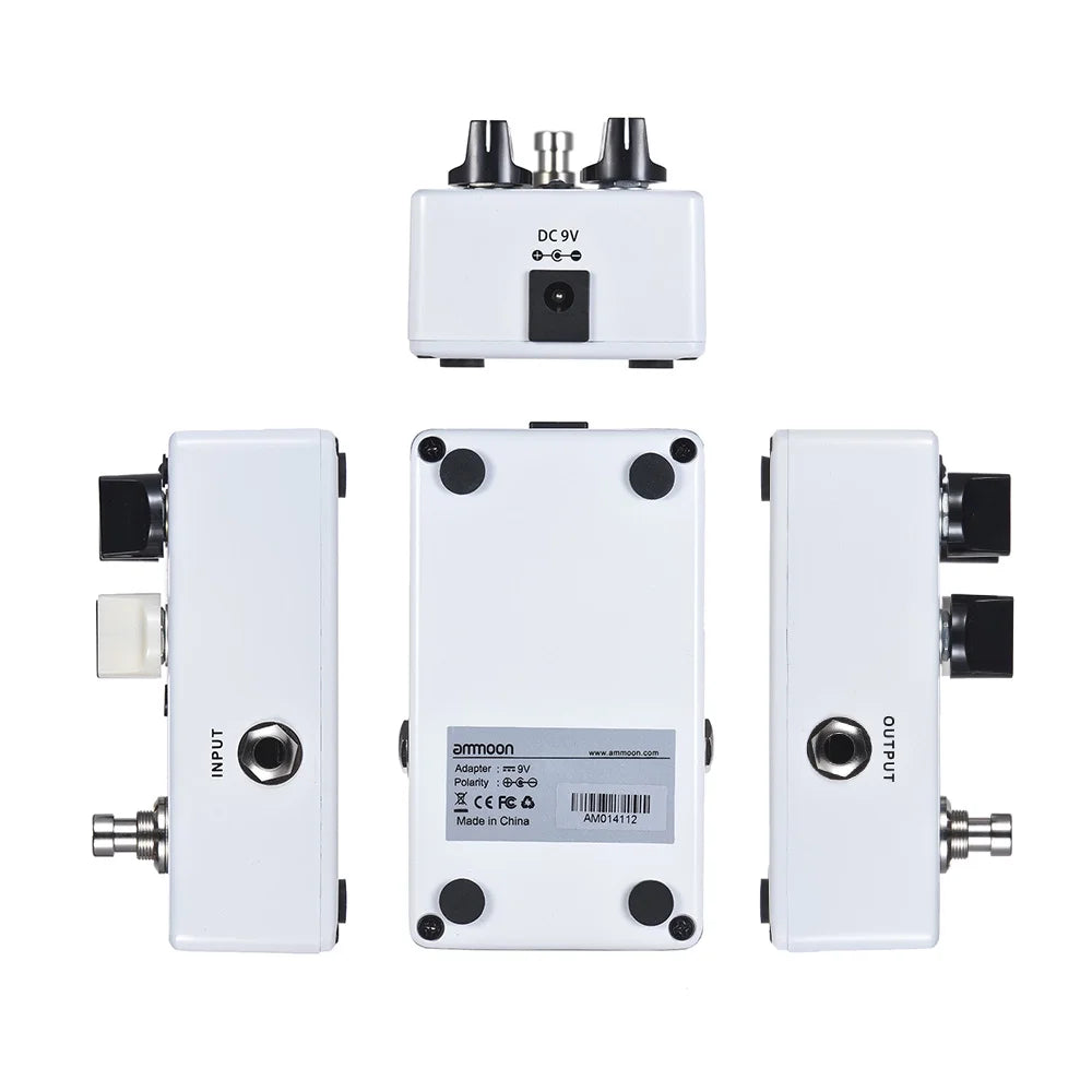 Delay & Looper Effect Pedal, 8 Delay Effects, 300s Loop Time, Tap Tempo, True Bypass E834