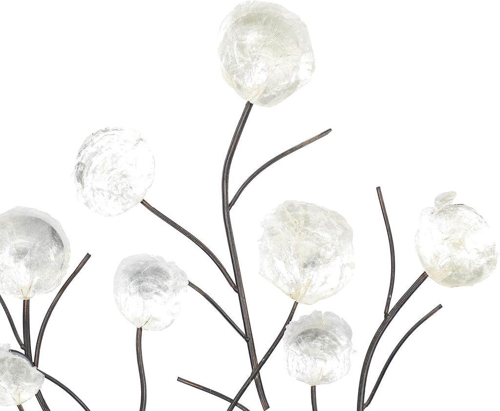 Metal Capiz Wall Decor O2235