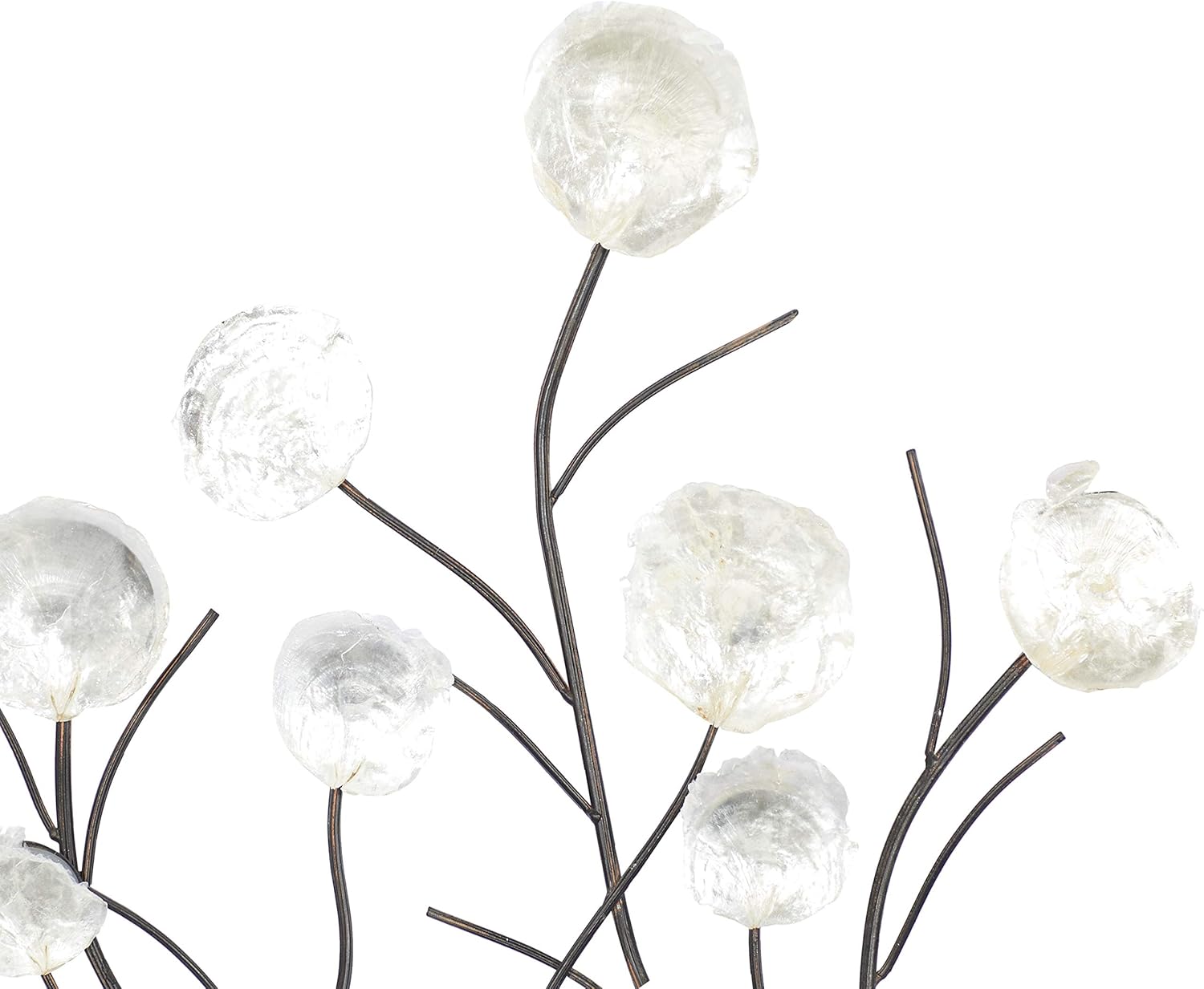 Metal Capiz Wall Decor O2235