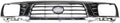 Chrome Shell Grille with Painted Black Insert O799878