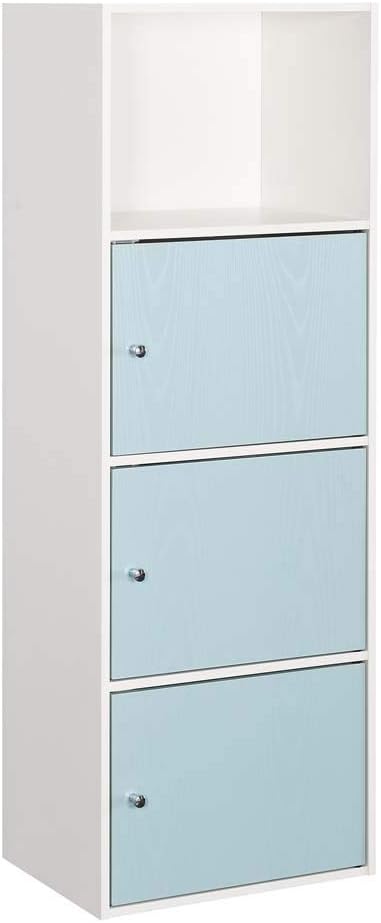 3 Door Cabinet, White/Sea Foam U940