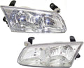 Toyota Camry Headlight 2000 2001 Pair Driver and Passenger Side O49257
