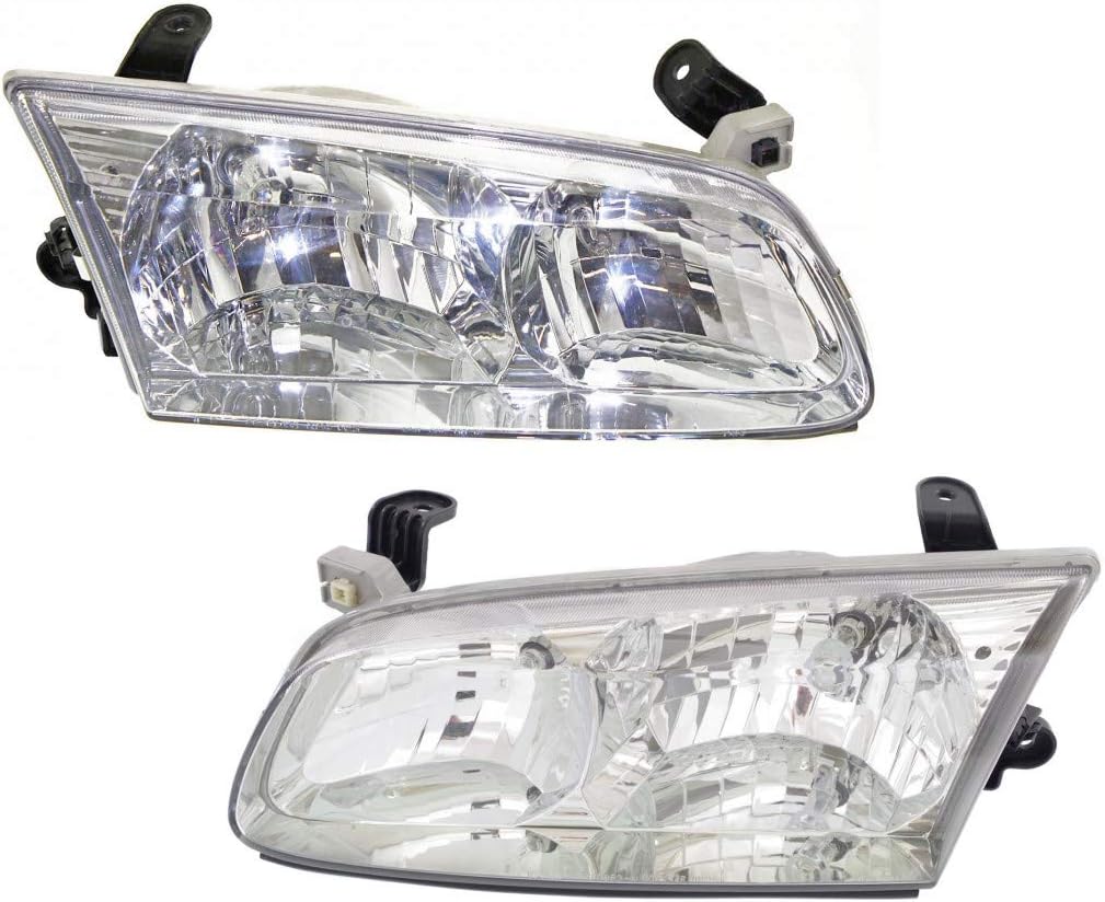 Toyota Camry Headlight 2000 2001 Pair Driver and Passenger Side O49257