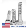 1/2 inch-20 x 5 1/2 inch Fine Thread Grade 5 Hex Cap Screw, Medium Carbon Steel Zinc Plated, Pk 50 B95453