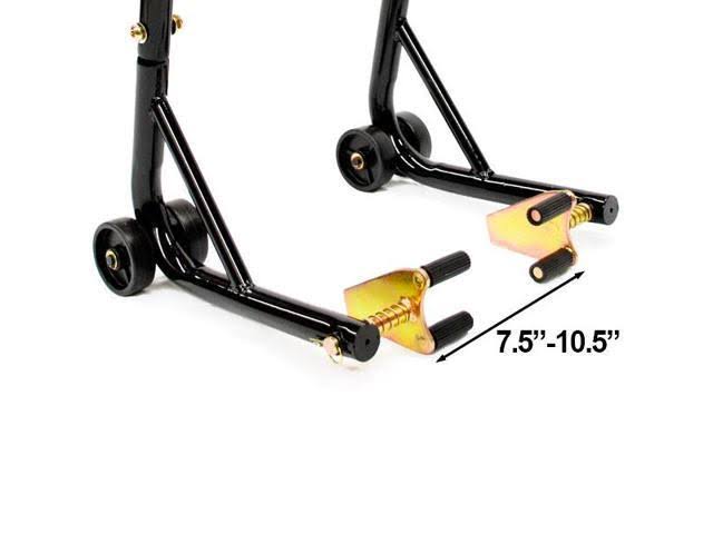 Motorcycle Front+Rear Dual Lift Stand with Spools V6504