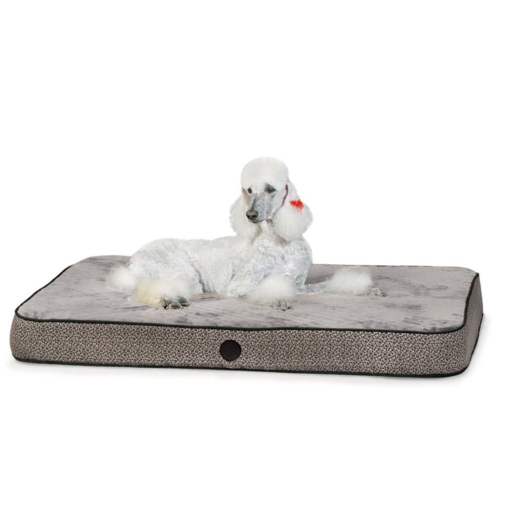 Orthopedic Pet Bed Large Gray D67922