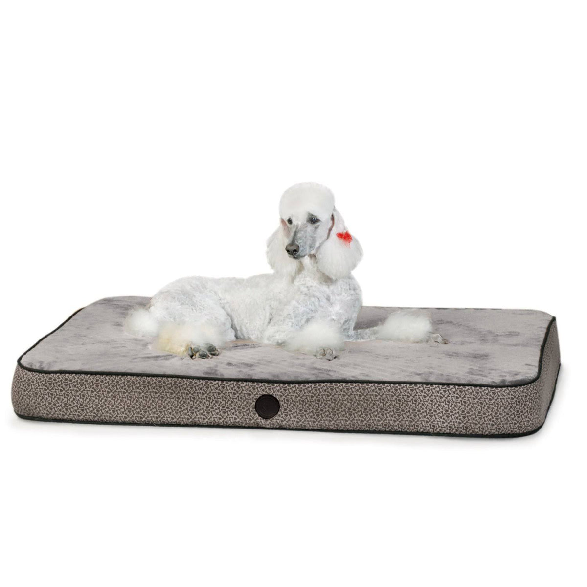 Orthopedic Pet Bed Large Gray D67922