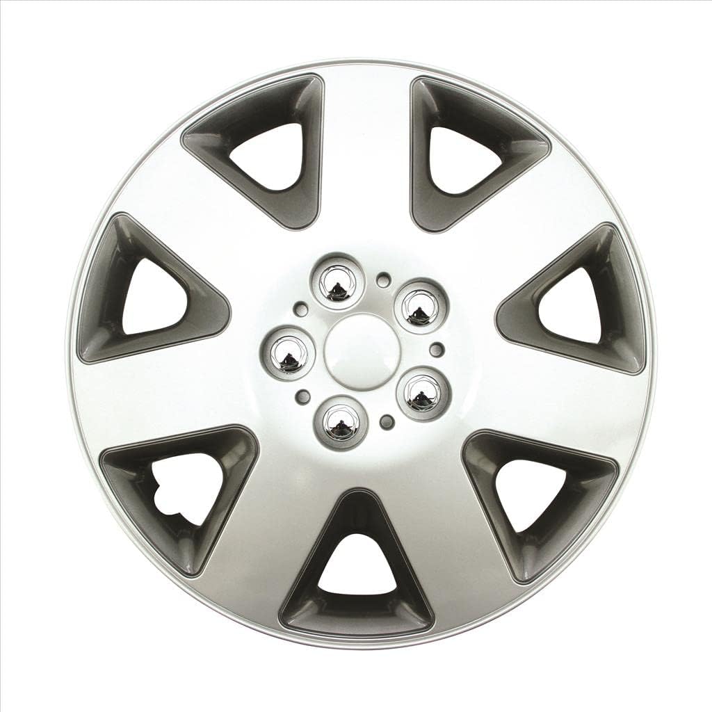 Satin Black 15 ABS Wheel Cover, Pack of 4 W4514