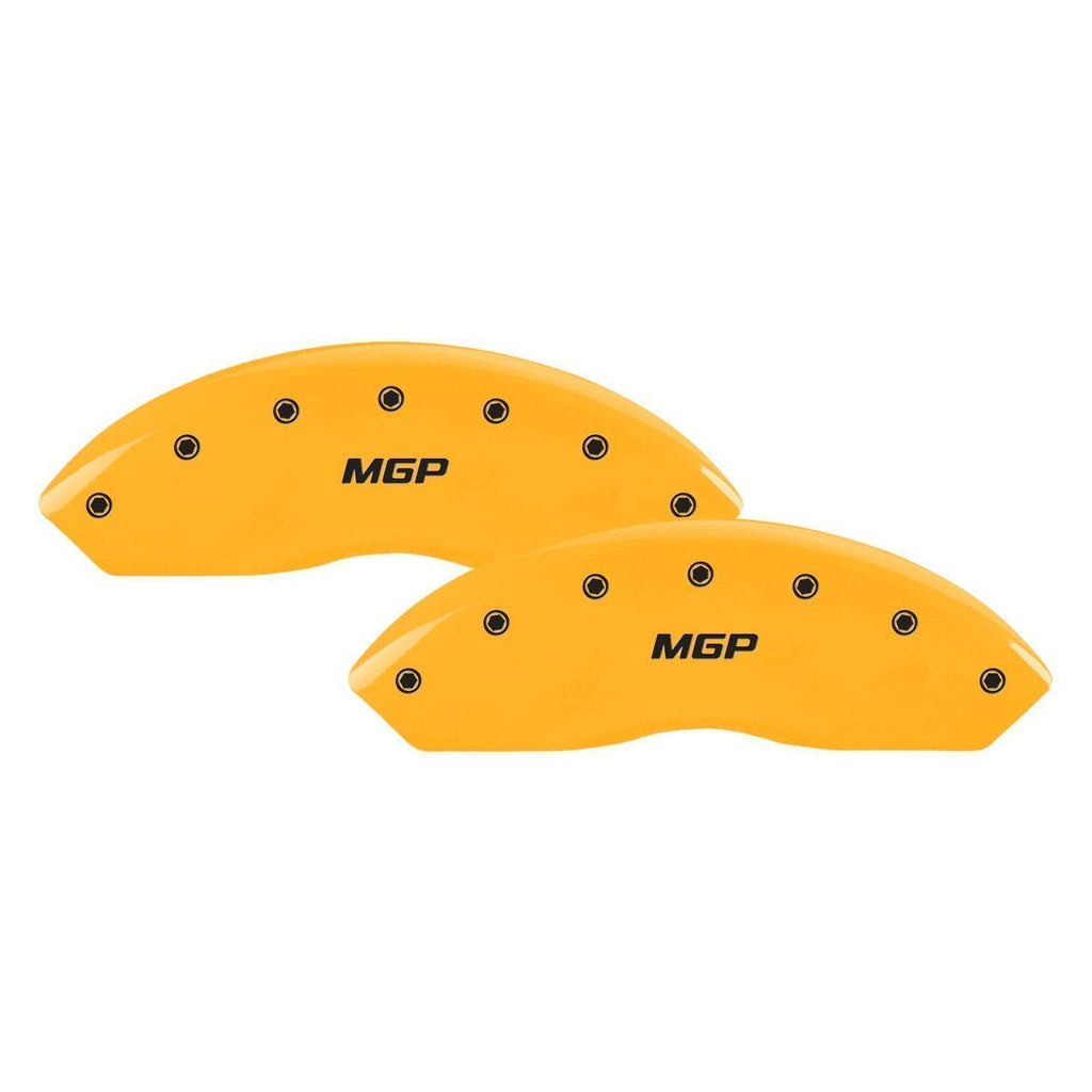 Yellow Caliper Covers Front and Rear W7866