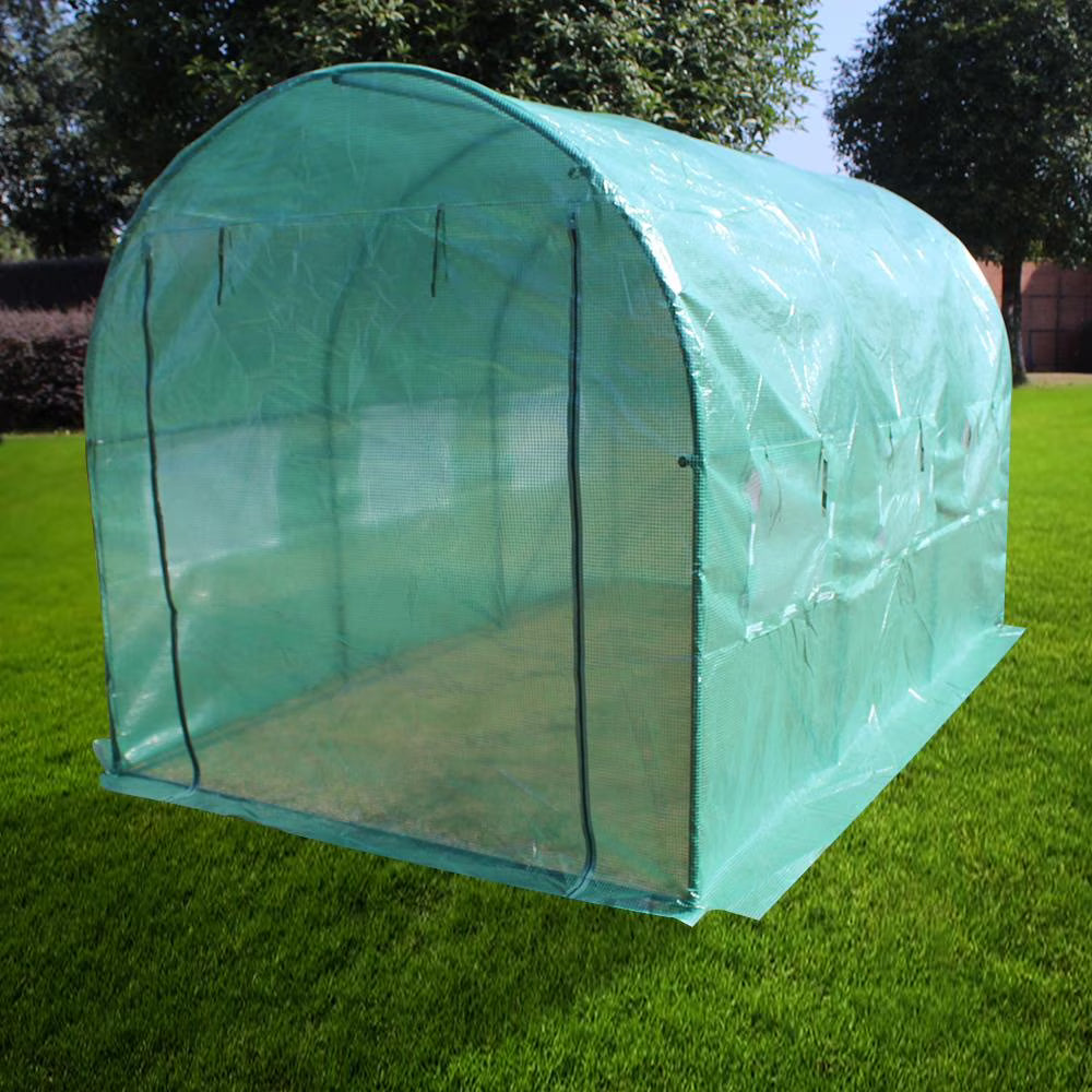 12' x 7' x 7' Portable Walk In Greenhouse Tent with Roll Up Window B5400