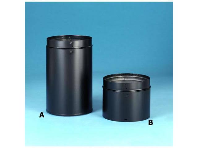 8x22 Double-Wall Black Pipe Telescoping Y475111