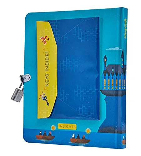 Glow-in-the-Dark Lock & Key Diary B422