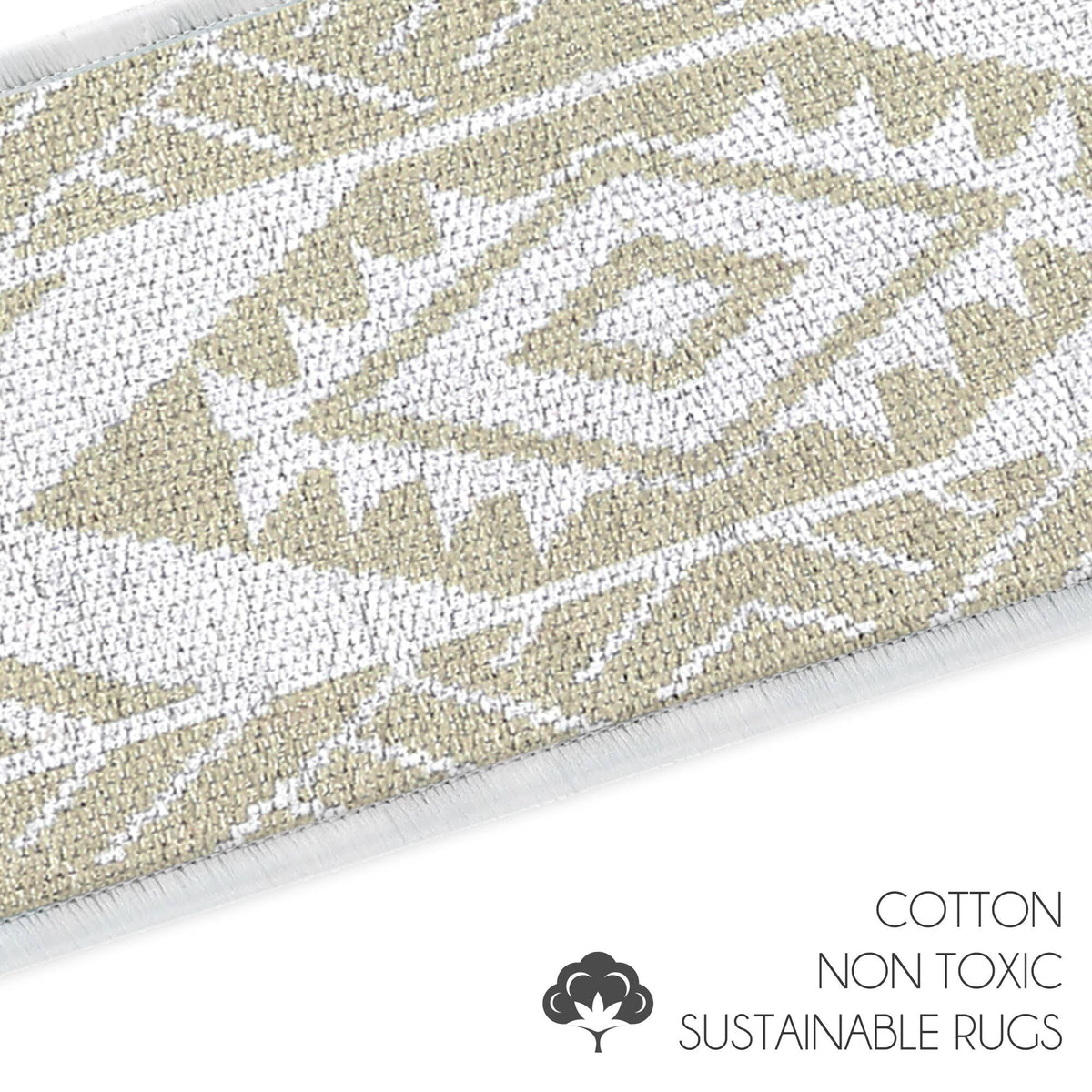 70% Cotton Anti-Slip Stair Treads with Double Adhesive Tape Y7447