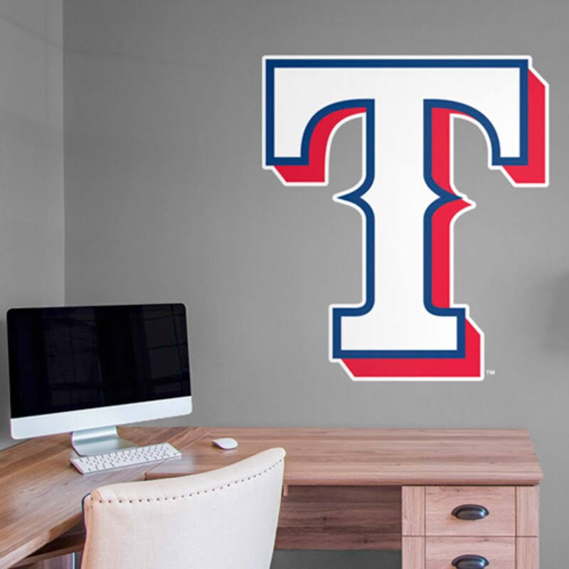 Texas Rangers Giant Removable Decal A413393