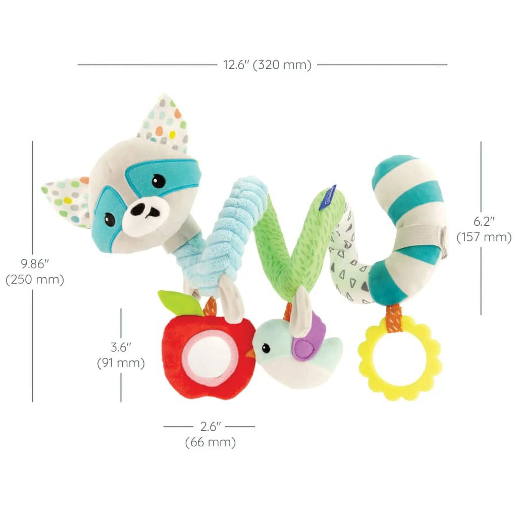 Multicolor Raccoon Activity Toy D5583