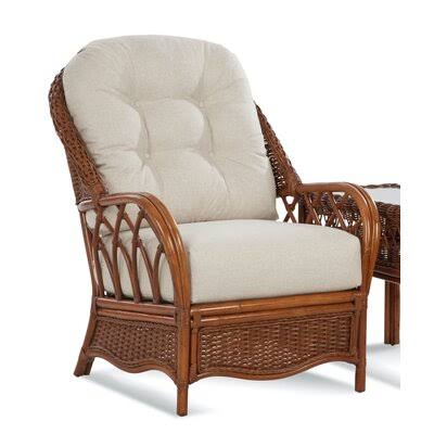 Tufted Armchair Green/White P50650