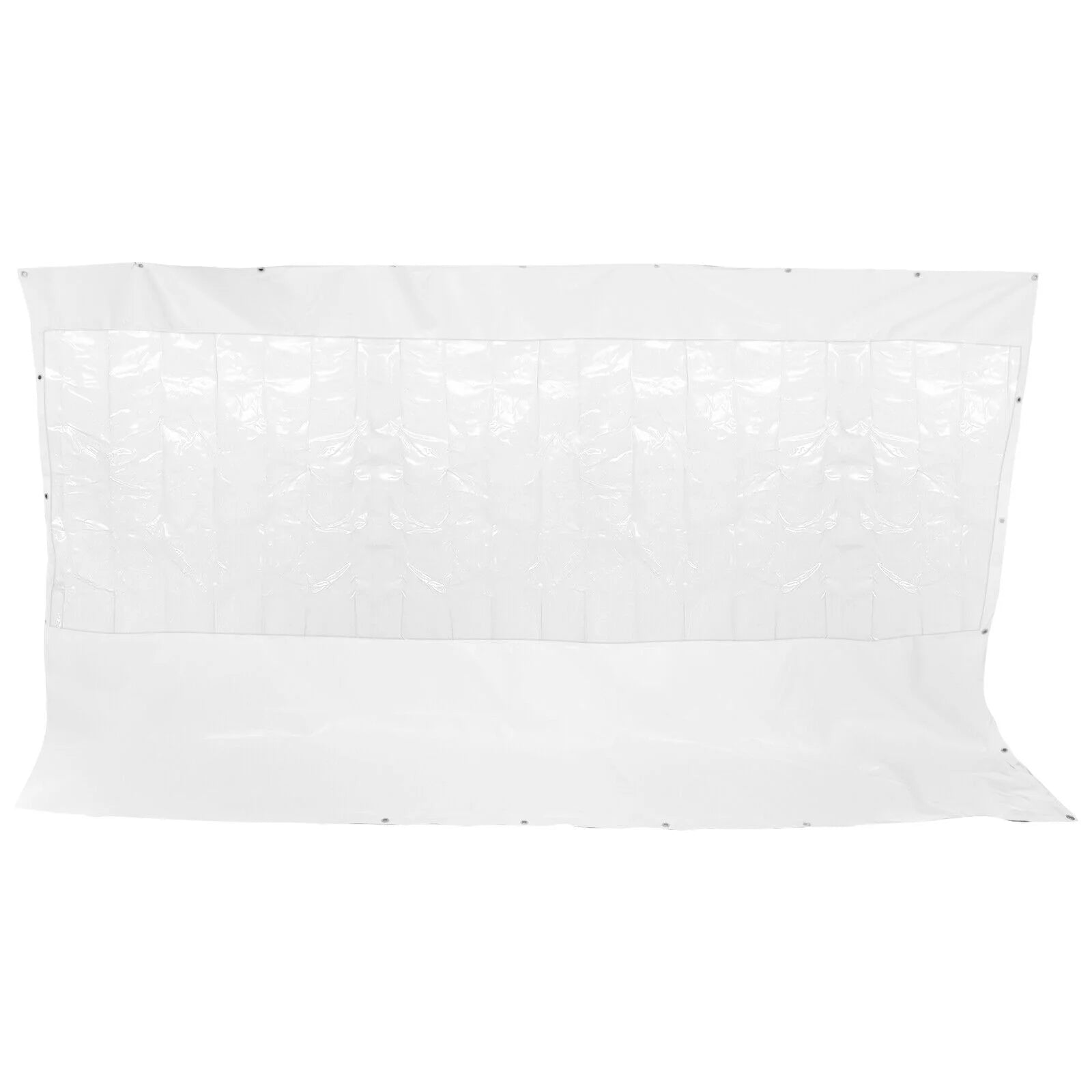 Clear PVC Rain Cloth Tarp Tarpaulin Awning Canopy Patio Enclosure Waterproof Curtain S752867