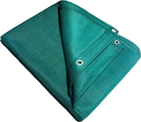 Dark Green Shade Net Tarp Canopy Shade Panel (9'x12') R680190