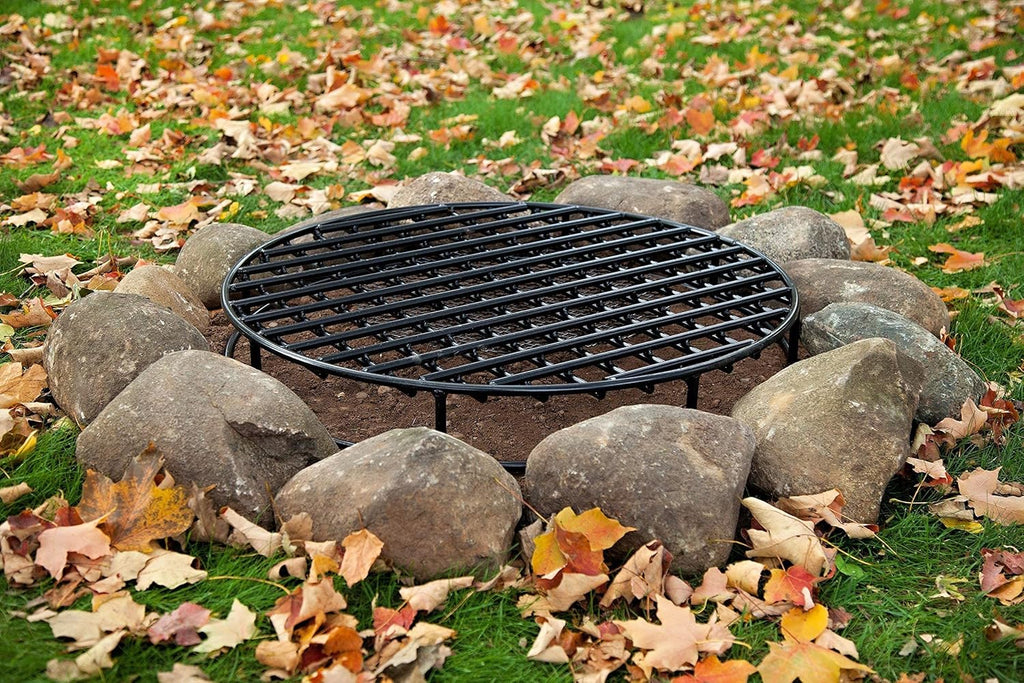 29.5 Inch Heavy Duty Steel Fire Pit Grate C8634