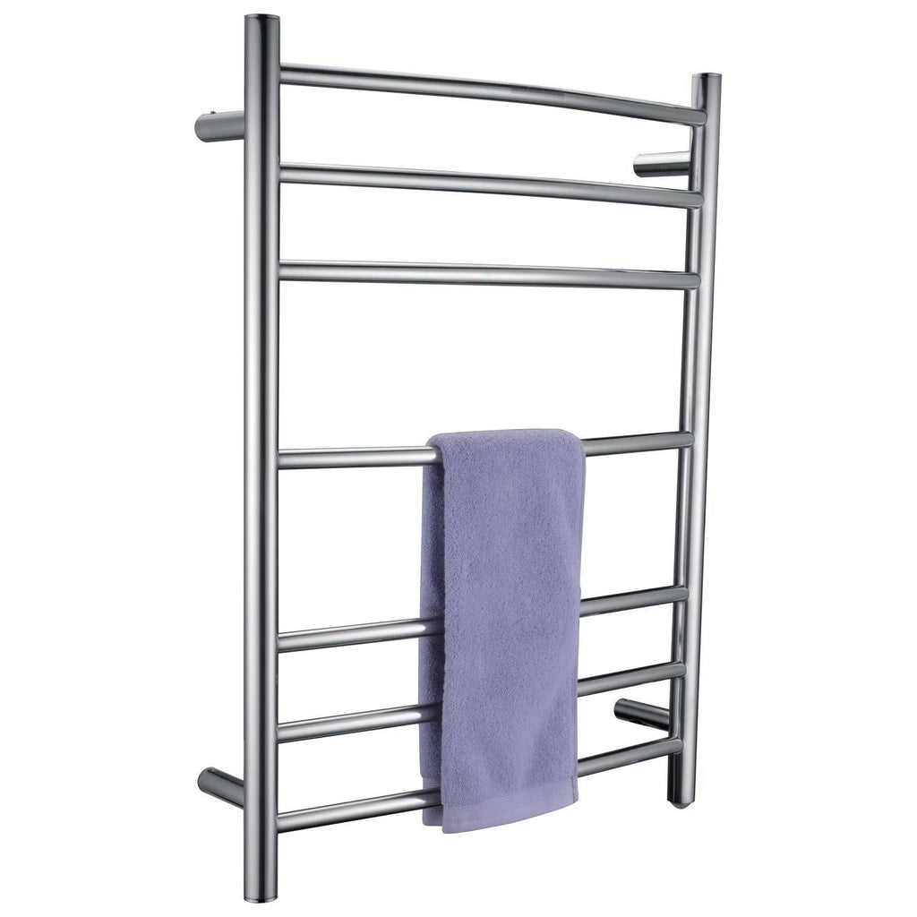 Polished Chrome 7-Bar Electric Towel Warmer Y8326