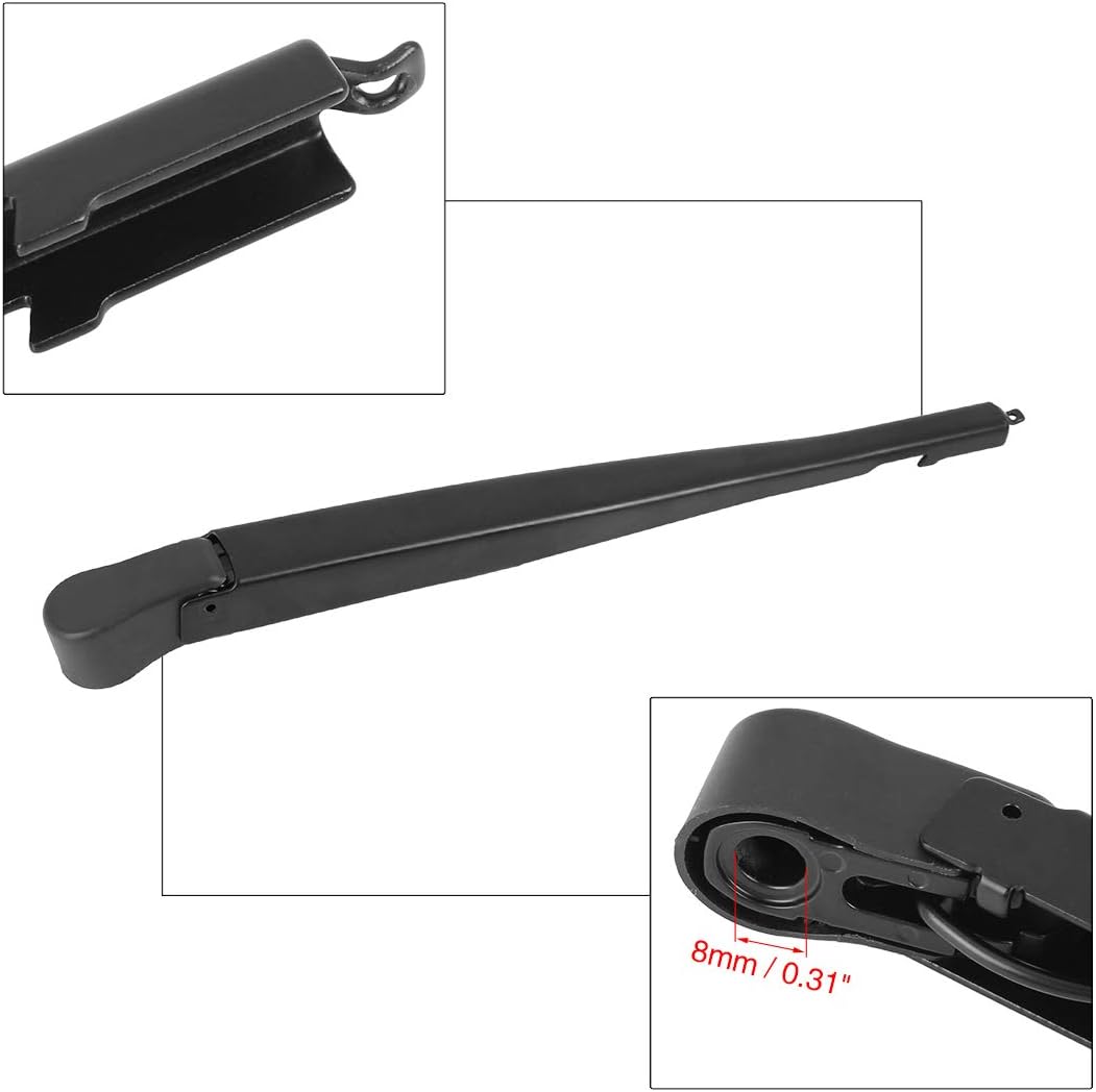 Rear Windshield Wiper Blade Arm Set 405mm J832