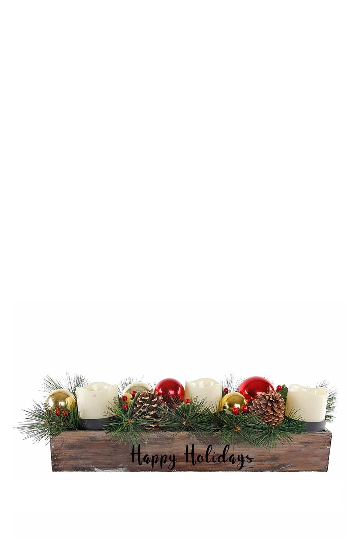 Brown Ledge Candle Holder H157126