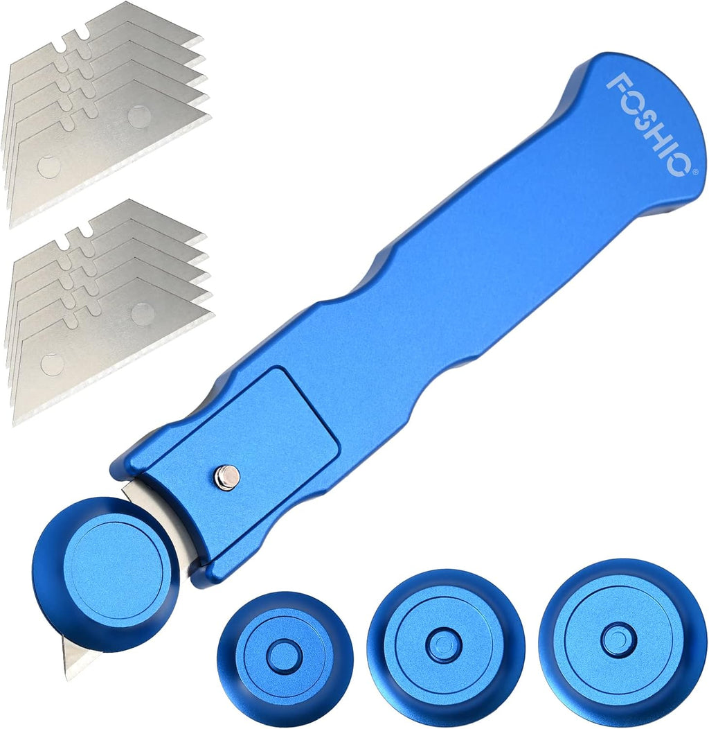 10Pcs Wrapping Paper Cutter Set with Extra Blades and Roller Head Box Cutter H12554