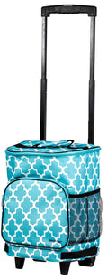 Moroccan Tile Ultra Compact Cooler Smart Cart D653715