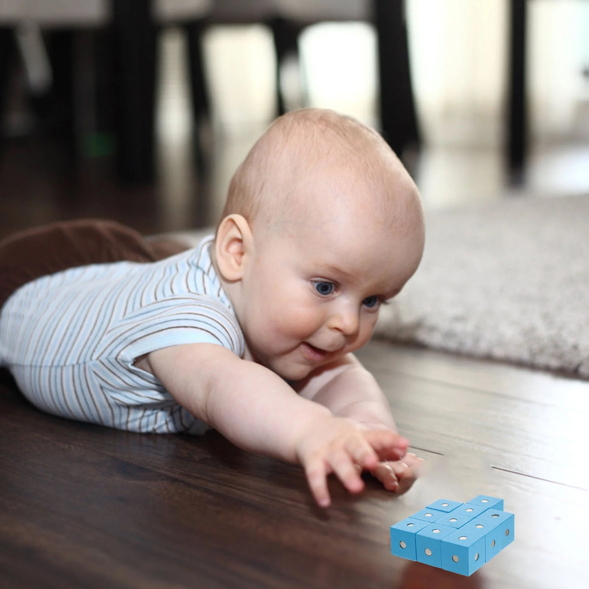 20 pcs Wooden Magnetic Building Blocks Toy M140