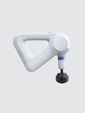 White Handheld Percussive Massage Gun with Travel Case L271