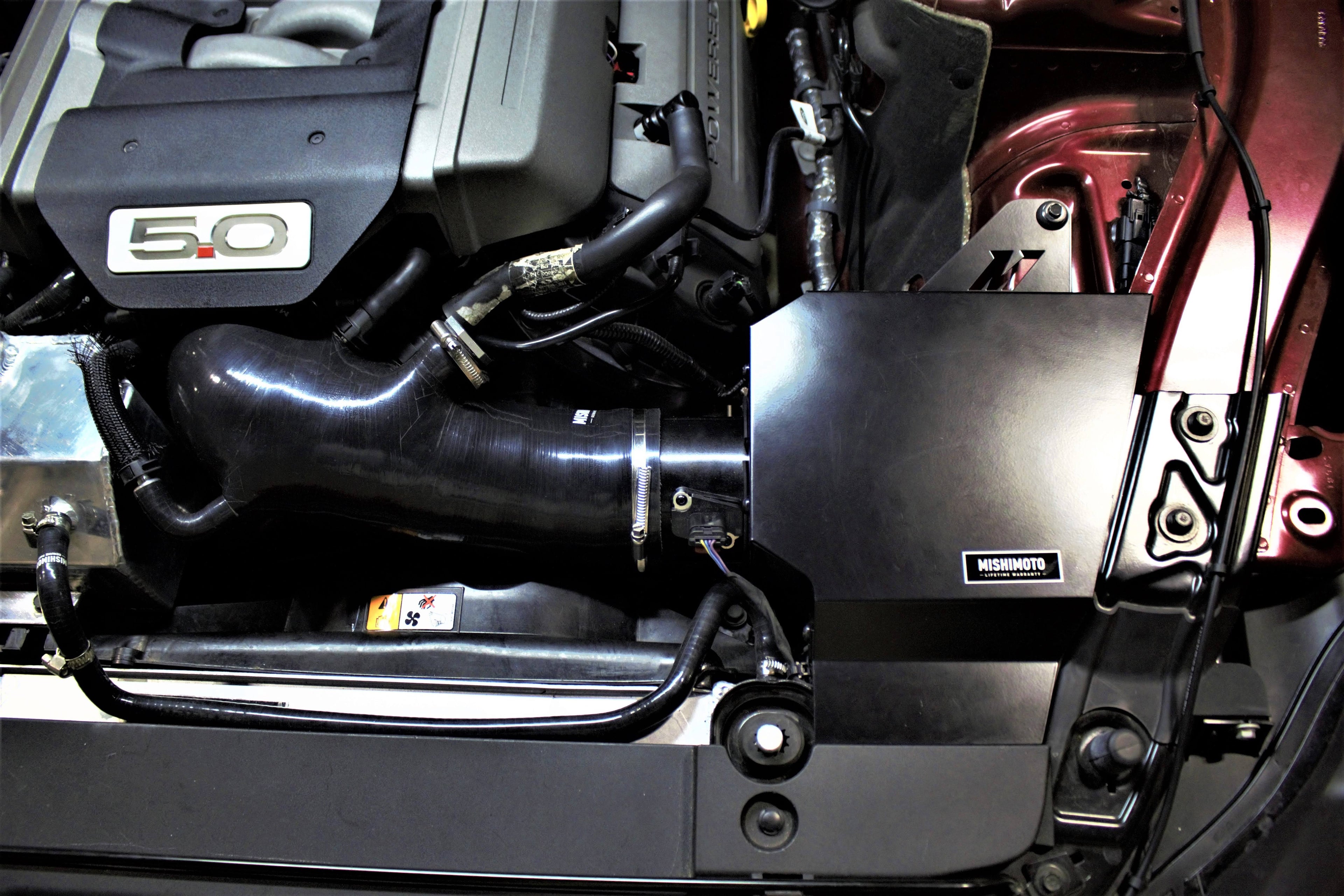 Red Performance Air Intake for Ford Mustang GT Y301233