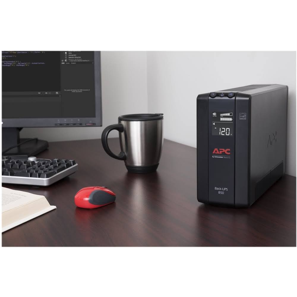 850VA Battery Back-Up System Black C18716