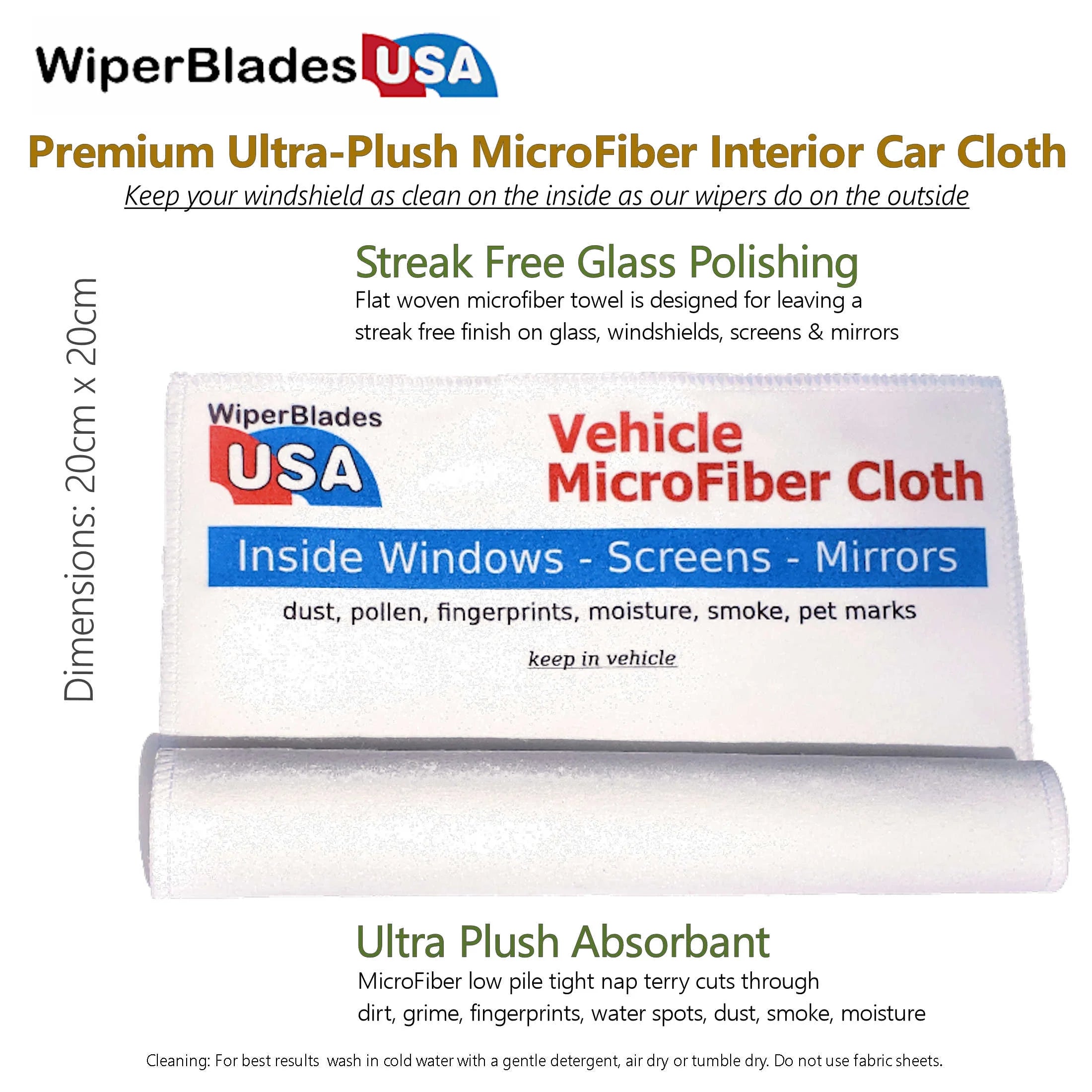 Subaru Outback Wiper Blades Set of 3 Y16408
