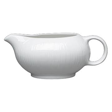 White 12 oz Sauce Boat W7297
