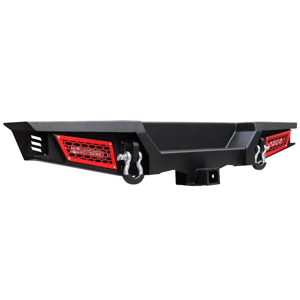 Front & Rear Bumper Combos with Winch Plate LED Work Lights C26762