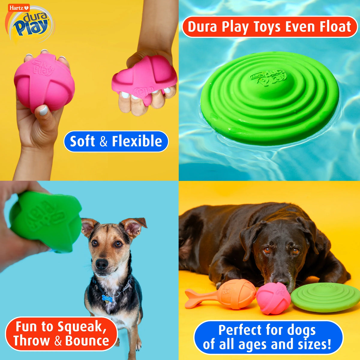 Bacon Scented Latex Dog Toys H112695