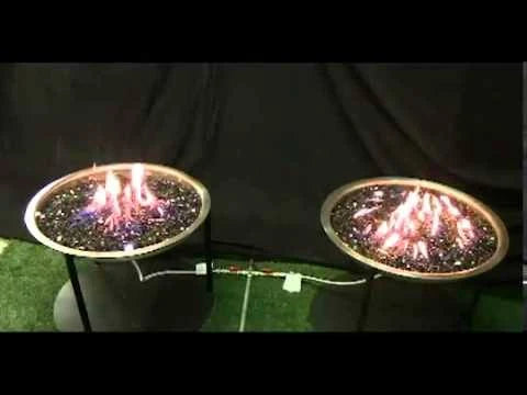 18x22 Round Stainless Steel Fire Pit Burner Z39180