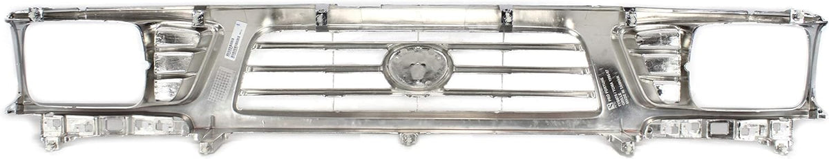 Chrome Shell Grille with Painted Black Insert O799878