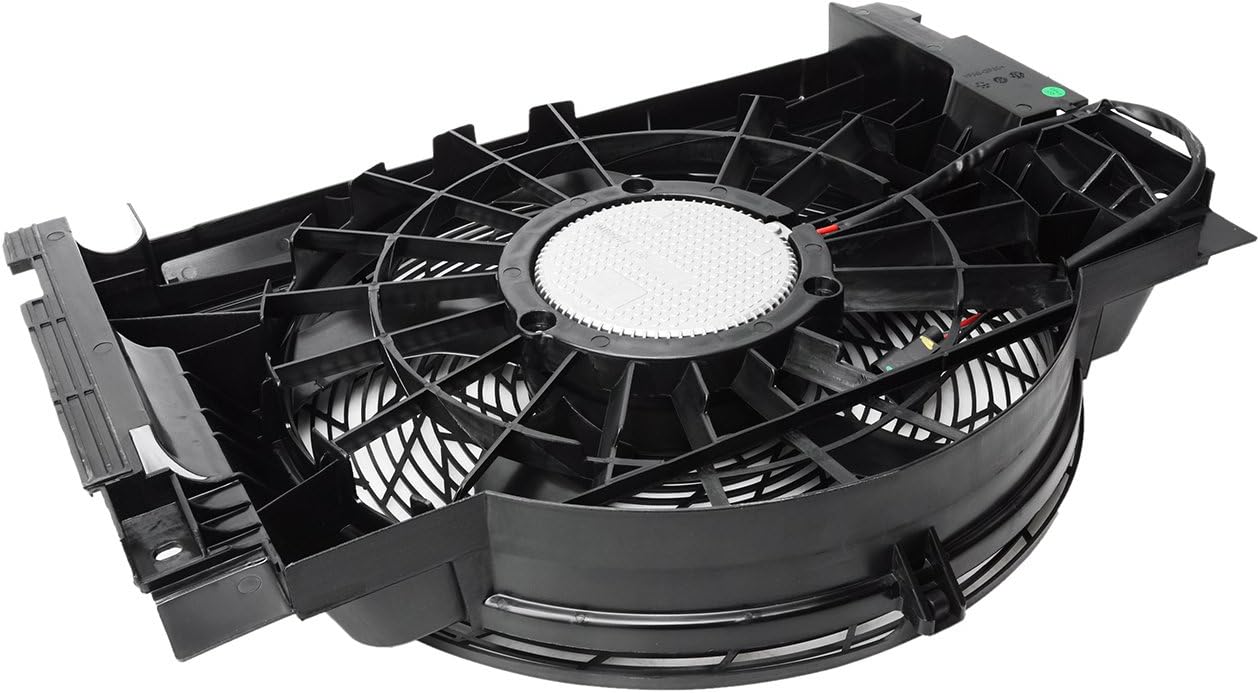 Auxiliary Condenser Brushless Cooling Fan Assembly for BMW X5 2000-2006 E221600