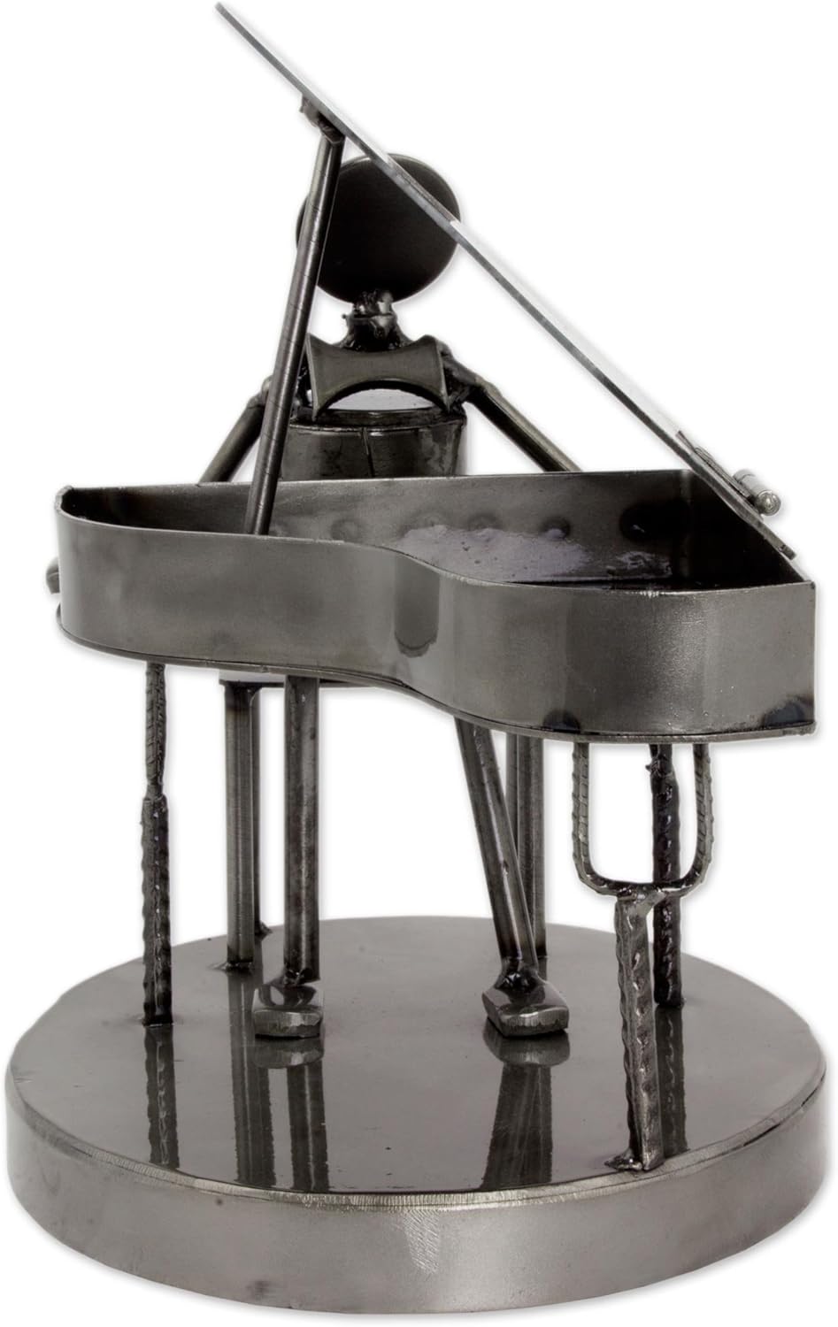 Rustic Recycled Auto Part Sculpture H5205