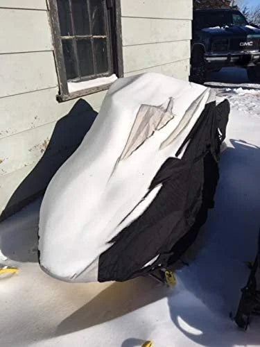 Snowmobile Cover with Built-in Securing Straps T6475