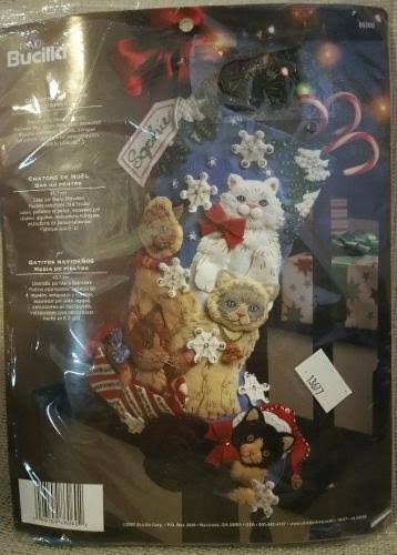 18 Felt Christmas Stocking Kit V318387