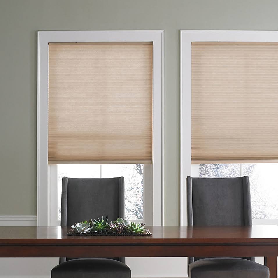 Cordless Cellular Shade in Sand O1084